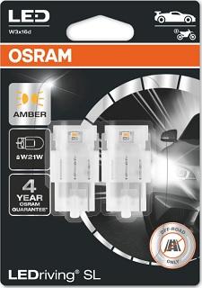 OSRAM 7505DYP-2BL - W21W LED AUTOLAMPAS