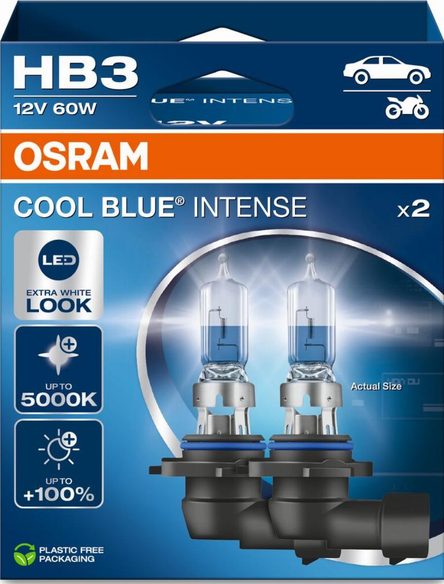 OSRAM 9005CBN-2HB - HB3 AUTOLAMPAS 60W