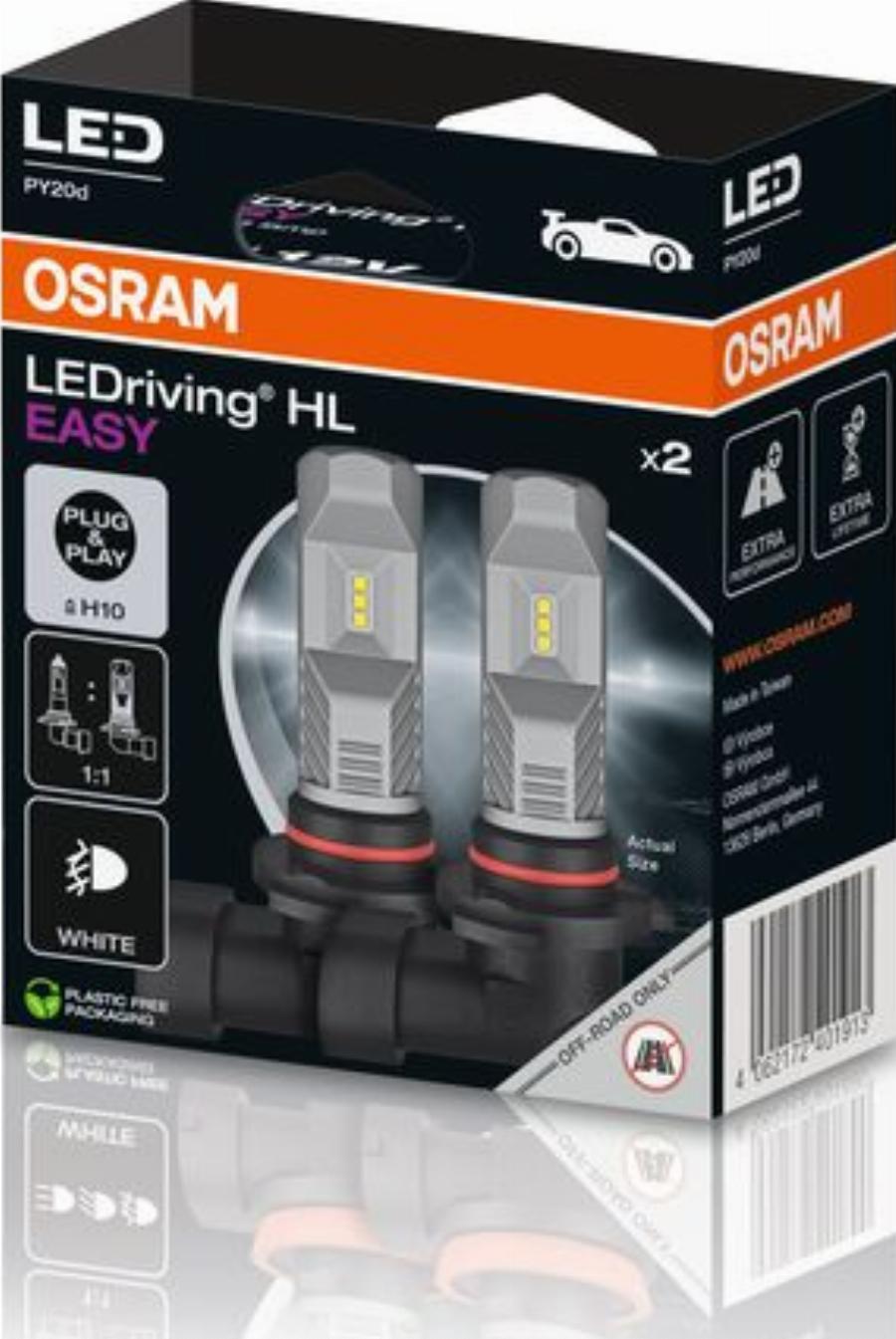 OSRAM 9145DWESY-2HB - H10 LED AUTOLAMPAS