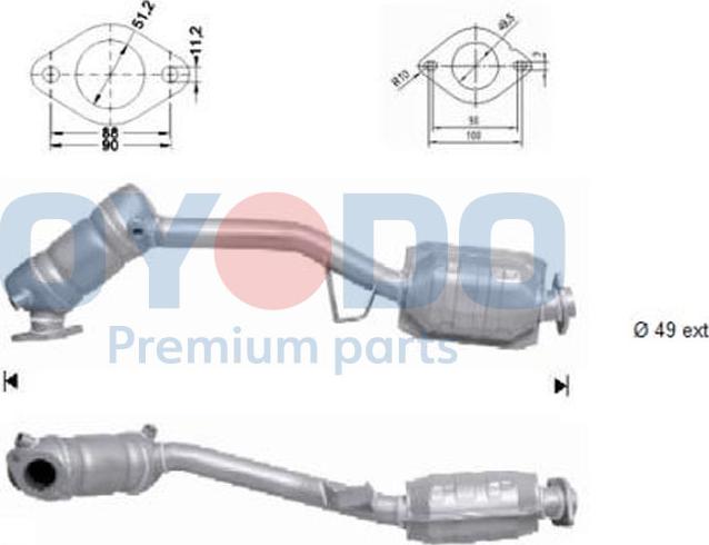 Oyodo 10N0050-OYO - Auto Part