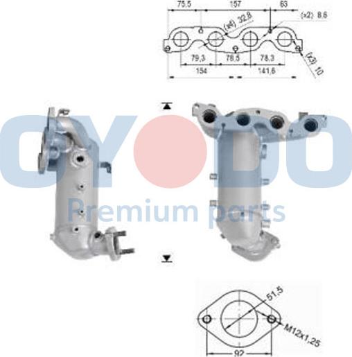 Oyodo 10N0052-OYO - Auto Part