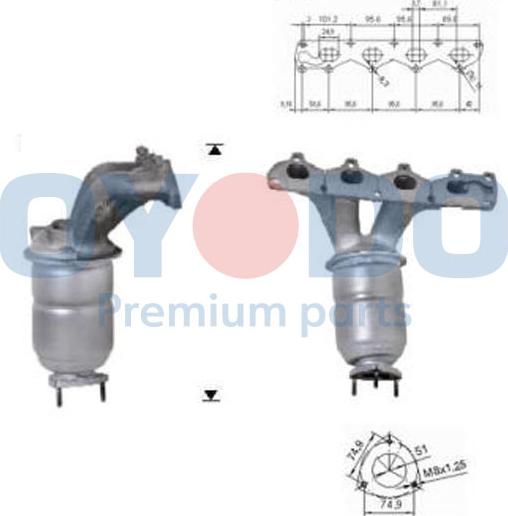 Oyodo 10N0054-OYO - Auto Part