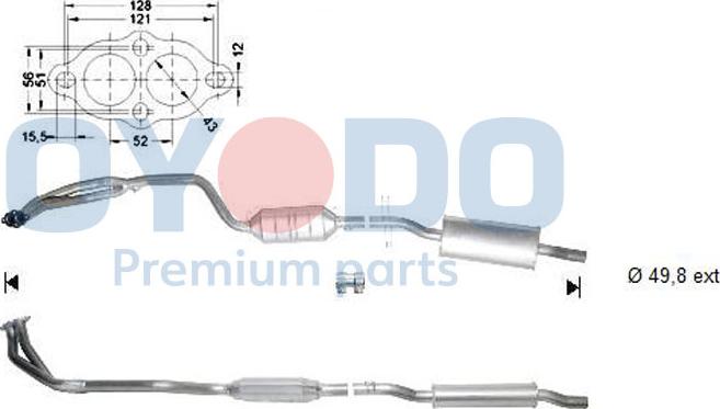 Oyodo 10N0058-OYO - Auto Part