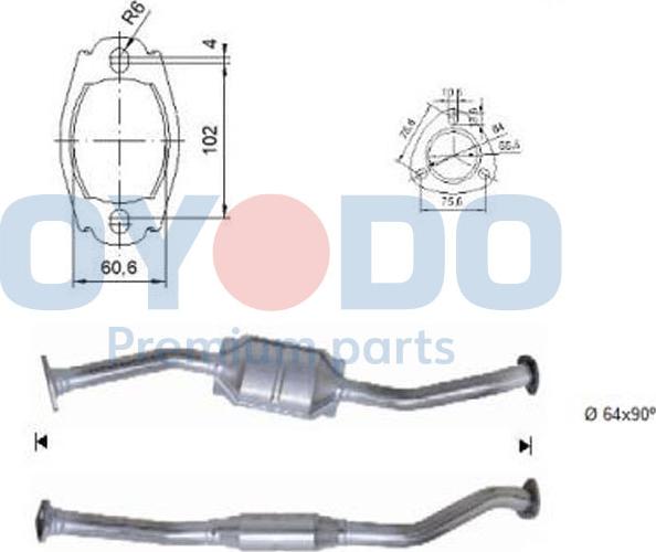 Oyodo 20N0054-OYO - Auto Part