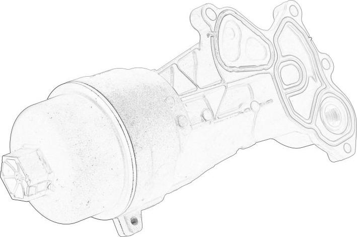 PSA V864376280 - Korpuss, Eļļas filtrs