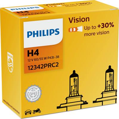PHILIPS 12342PRC2 - Kvēlspuldze, Tālās gaismas