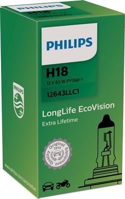 PHILIPS 12643LLC1 - Kvēlspuldze, Tālās gaismas