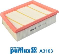 Purflux A3103 - Gaisa filtrs