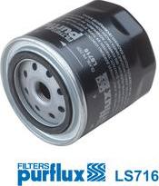 Purflux LS716 - Eļļas filtrs