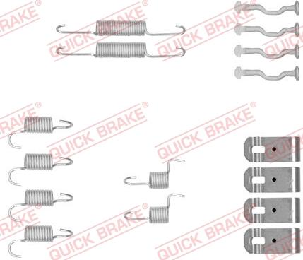 QUICK BRAKE 105-0876 - 0876 REM