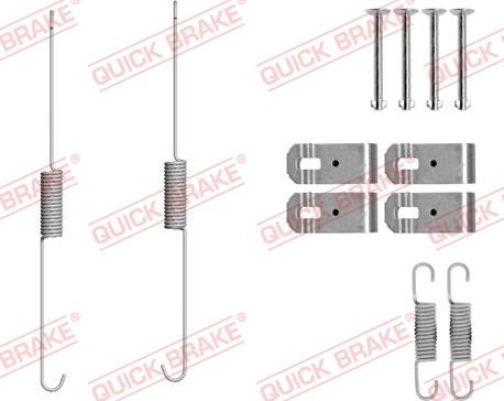QUICK BRAKE 105-0888 - 0888 REM