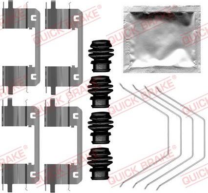 QUICK BRAKE 109-0141 - 109-0141 REM