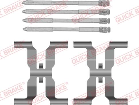QUICK BRAKE 109-0166 - 109-0166 REM