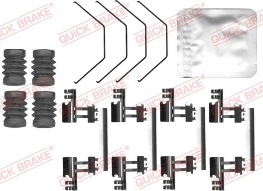 QUICK BRAKE 109-0170 - REM.KOMPLEKTS