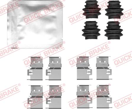QUICK BRAKE 109-0172 - 109-0172 REM