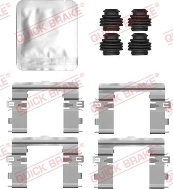 QUICK BRAKE 109-0177 - REM.KOMPLEKTS