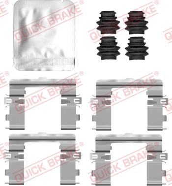 QUICK BRAKE 109-0178 - REM.KOMPLEKTS