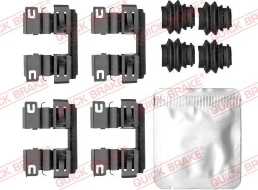 QUICK BRAKE 109-0186 - 109-0186 REM