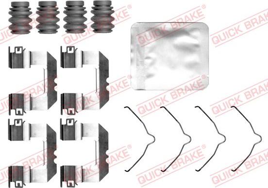 QUICK BRAKE 109-0191 - 109-0191 REM