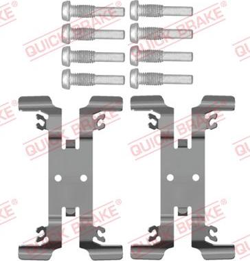 QUICK BRAKE 109-0207 - 109-0207 REM