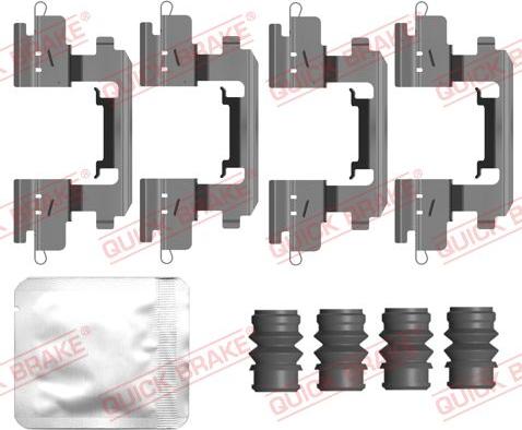 QUICK BRAKE 109-0210 - 109-0210 REM