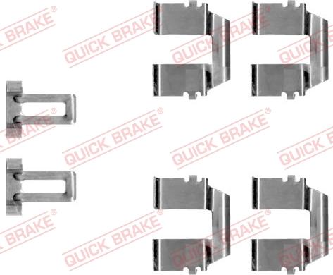 QUICK BRAKE 109-1233 - 1233 REM