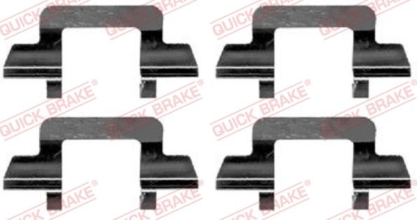 QUICK BRAKE 109-1243 - Q1243 REM