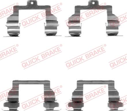 QUICK BRAKE 109-1291 - 1291 REM