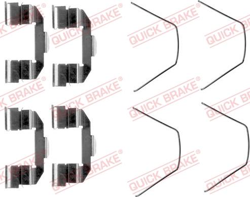 QUICK BRAKE 109-1607 - 1607 REM