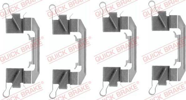 QUICK BRAKE 109-1626 - 1626 REM