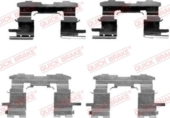 QUICK BRAKE 109-1631 - 1631 REM