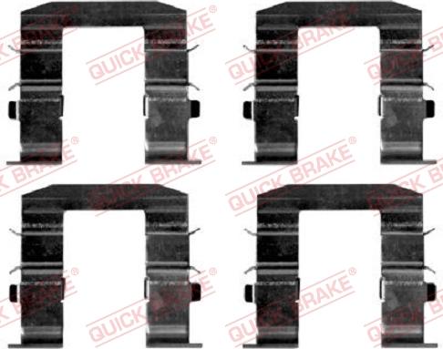 QUICK BRAKE 109-1665 - 1665 REM