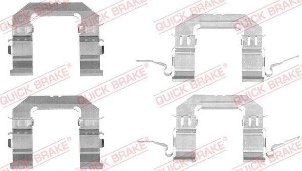 QUICK BRAKE 109-1722 - 1722 REM