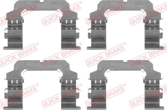 QUICK BRAKE 109-1738 - 1738 REM