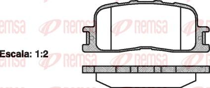 HELLA 8DB 355 011-001 - Bremžu