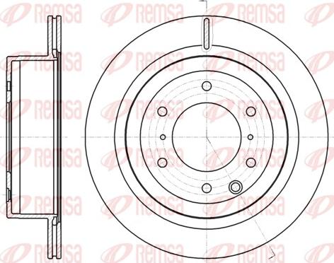 Blue Print ADC443115 - BREMŽU DISKS
