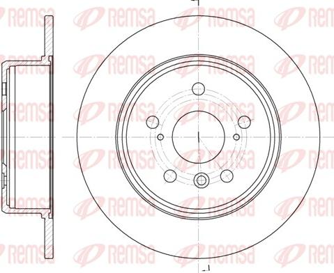 Blue Print ADT343252 - BREMŽU DISKS