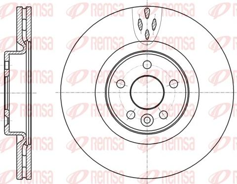 Brembo 09.9586.11 - DDF1680