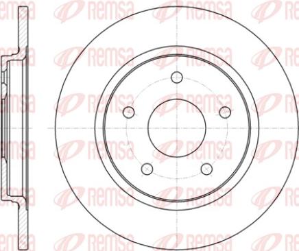 FREMAX BD-5173 - BREMŽU DISKS CHRYSLER