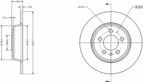 Brembo 08.B413.21 - Bremžu