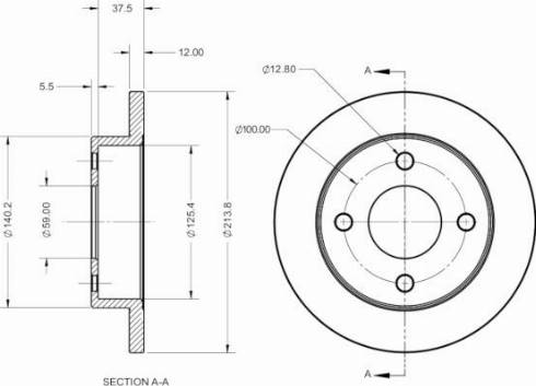Blue Print ADN143108 - DDF807 BR