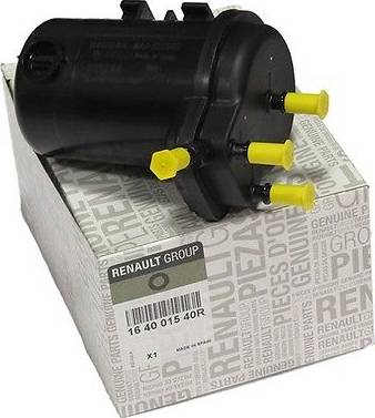 RENAULT 164001540R - Degvielas filtrs