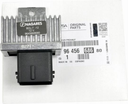 RENAULT 9640469680 - Vadības bloks, Kvēlsveces