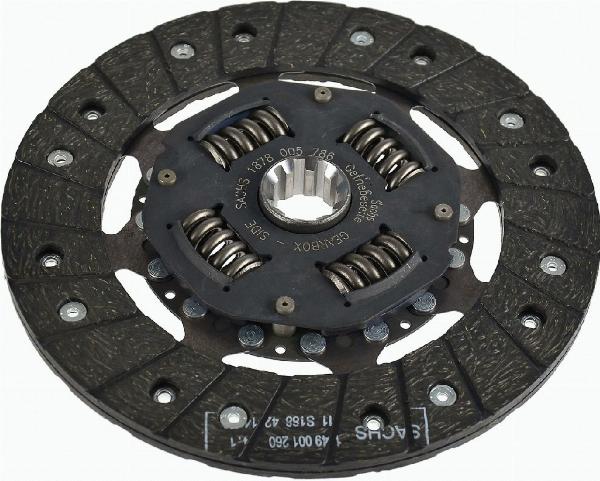 SACHS 1878005786 - SAJŪGA DISKS 1878