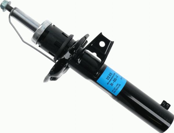 SACHS 312 615 - AMORTIZATORS SACHS