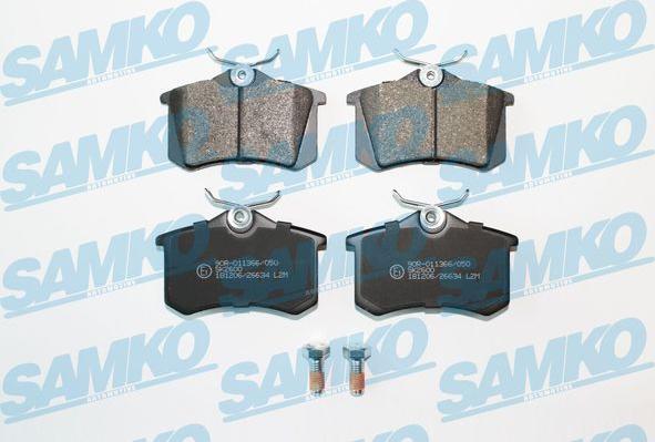 Samko 5SP868 - Bremžu uzliku kompl