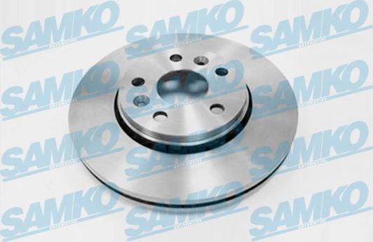 Samko R1039V - Bremžu diski