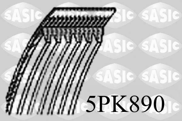 Sasic 5PK890 - Ķīļrievu siksna