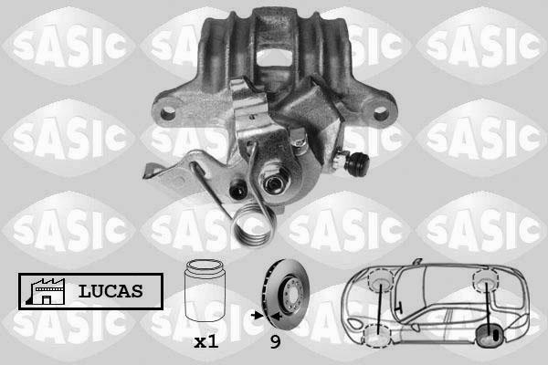 Sasic 6506010 - Bremžu suports