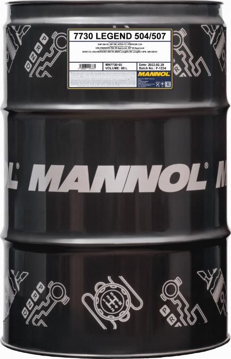 SCT-MANNOL MN7730-60 - Motoreļļa